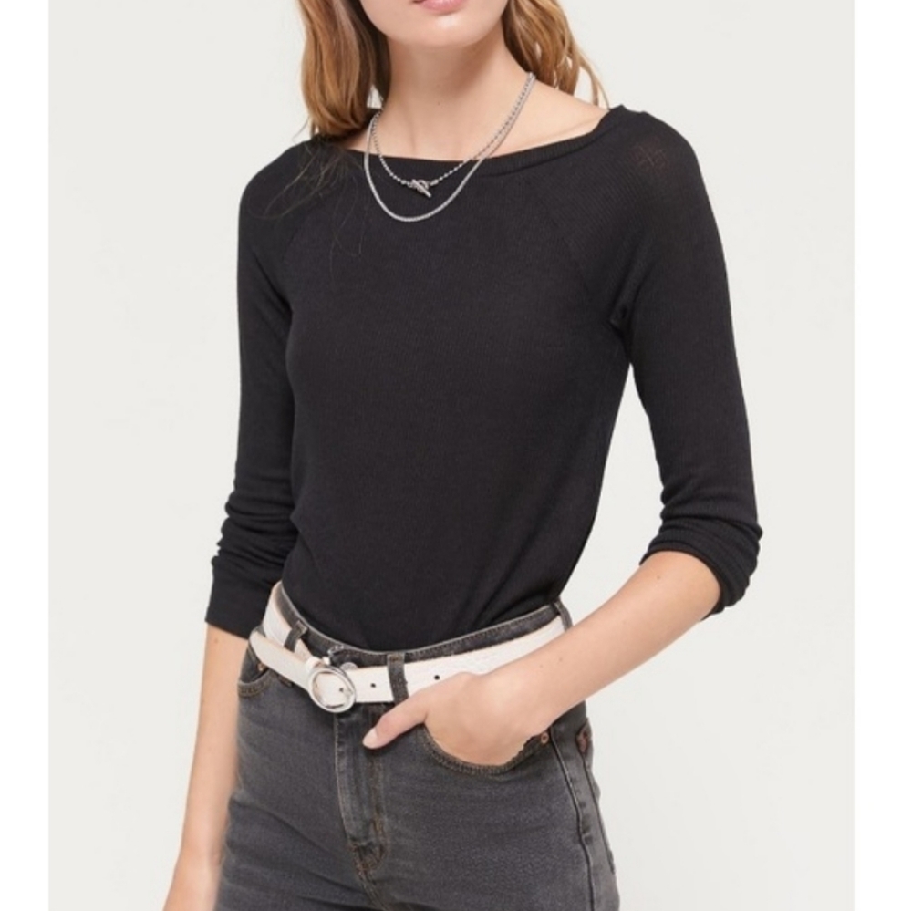 UO Luka Boat Neck Top